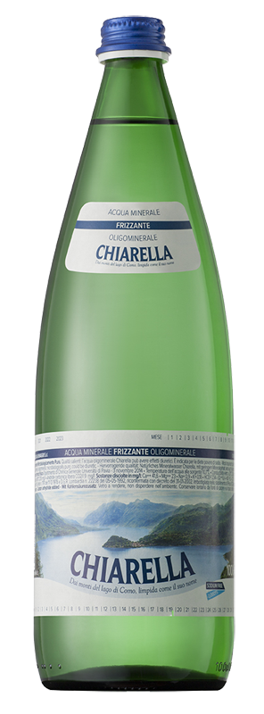 Chiarella green glass 1 l sparkling